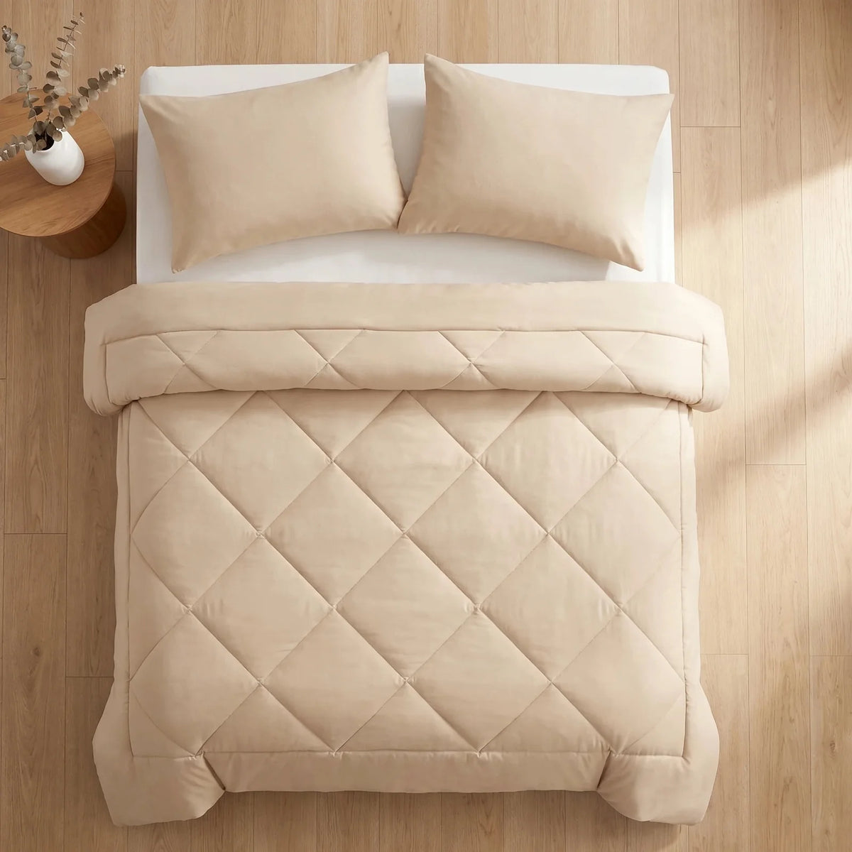 DormiPuro® 2-i-1-täcke – Gräddbeige