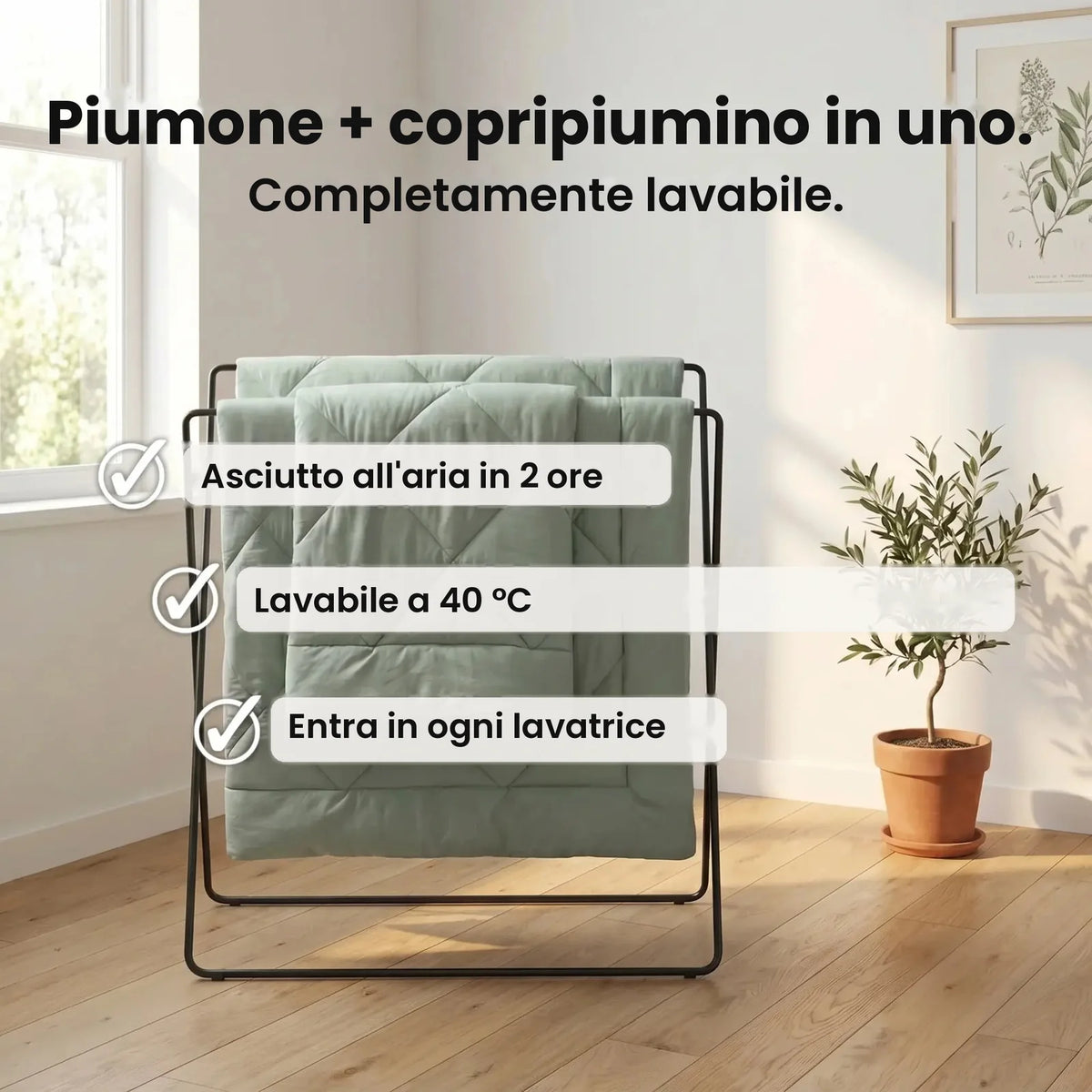 DormiPuro® 2-i-1-täcke [it]