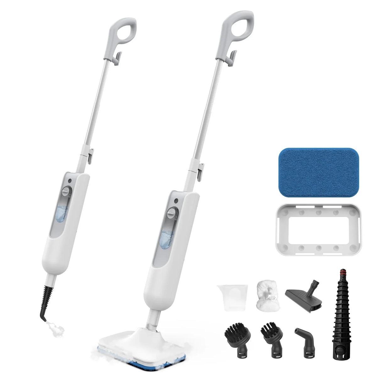 Steam 6-i-1 ångmopp – Vit